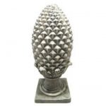 Statuette de jardin pomme de pain MAE - H 53 cm - Beige
