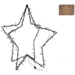 Etoile en métal lumineuse HOLAR 82 cm