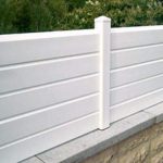 Clôture PVC persienne - H. 98cm x Longueur 1m80 - BATZ