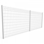 Kit 10m grillage rigide blanc | A sceller | Maille 100 x 55mm | H. 0.8m
