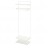 Combinaison armoire, blanc, 62x40x201 cm