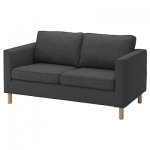 Housse canapé 2 pl, Gunnared gris foncé